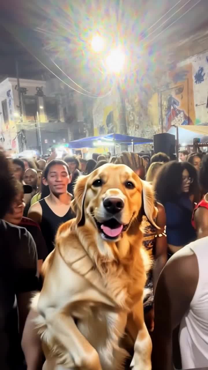 Exemplo de vídeo de Baile Charme IA, versão Pet